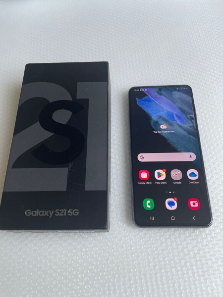 Samsung Galaxy – S21 5G – 128GB – grau entsperrt Smartphone