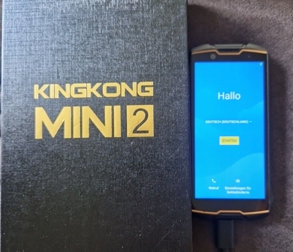 Smartphone Cubot KING KONG MINI 2 4G 3GB 32GB  GRAFIKFEHLER