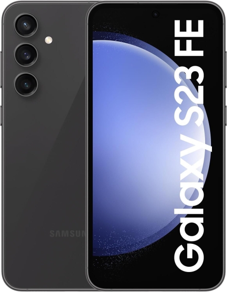 Samsung Galaxy S23 FE 256GB S711B/DS 5G GRAPHIT SCHWARZ ENTSPERRT VERSIEGELT UK MODELL
