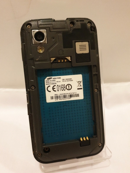 Defekt, unvollständig Samsung Galaxy Ace GT-S5830 – Schwarz Smartphone – als Ersatzteil