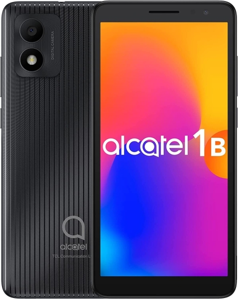 Alcatel 1B (2022) Dual Sim 32GB/2GB 8MP 4G LTE Android Smartphone – schwarz