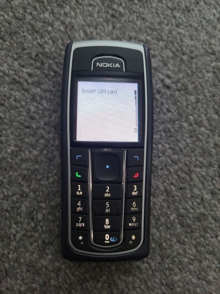 Nokia 6230 – Schwarz (Orange) Smartphone *Beschreibung lesen*