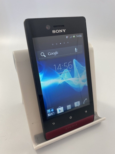 Sony XPERIA Miro ST23i schwarz Tesco Network 8GB 3,7″ Android Smartphone Riss