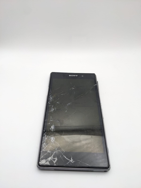 Sony Xperia Z2 Schwarz Smartphone Android STARK BESCHÄDIGT 0050