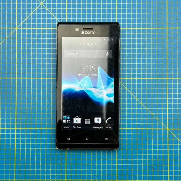 Sony XPERIA J ST26I schwarz entsperrt 4GB 4,0″ 5MP Android Touchscreen Smartphone