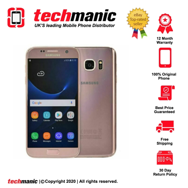 Samsung Galaxy S7 SM-G930F – 32GB – Smartphone in Roségold (entsperrt)