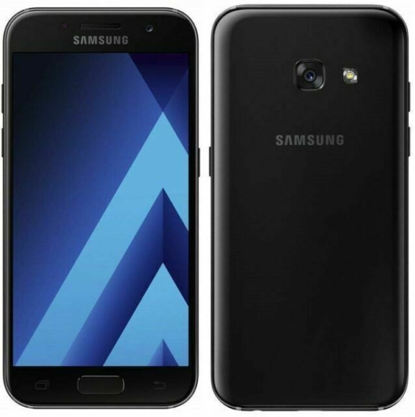 Samsung Galaxy A3 2017 SM-A320FL – Schwarzes Smartphone