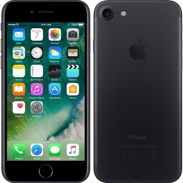 Apple iPhone 7 schwarz 32GB entsperrt iPhone 7 Smartphone im Top Zustand