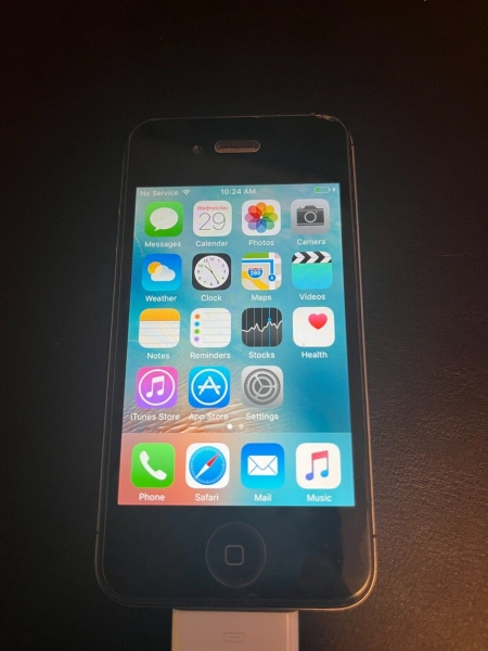 Apple iPhone 4S A1387 16GB schwarz – entsperrt und funktioniert