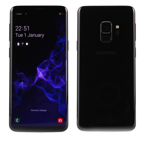 Samsung Galaxy S9 SM-G960F Smartphone 64GB Single-Sim Schwarz Sehr Gut WOW