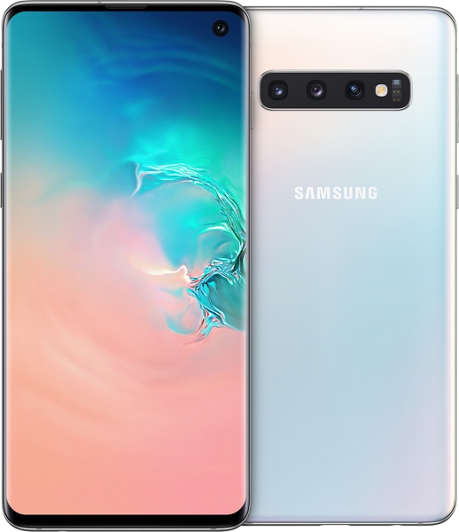 Samsung G973F Galaxy S10 DualSim weiß 128GB LTE Android Smartphone 6,1″ 16 MPX