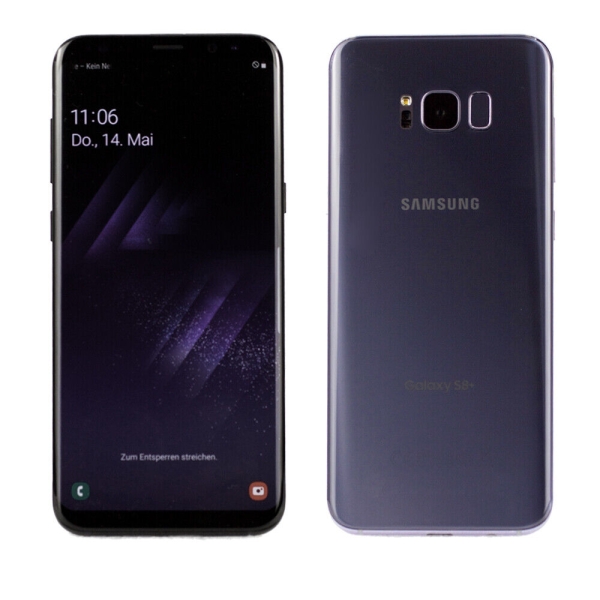 Samsung Galaxy S8 SM-G950F Smartphone 64 GB Android Orchid Grau Gut WOW