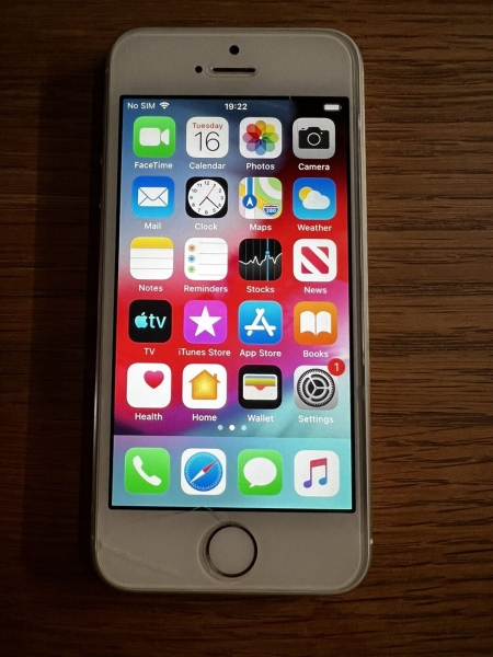 Apple iPhone 5s 16GB 8 MP Smartphone (entsperrt) – silber