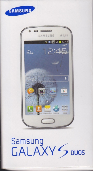 Samsung Galaxy S Duos GT-S7562 – 4GB – Pure White (Ohne Simlock) Smartphone