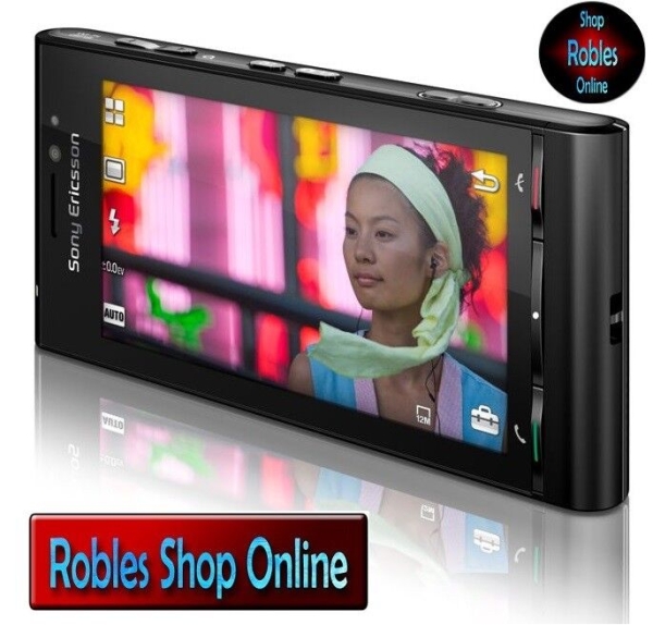 Sony Ericsson Satio U1 Black Simlock Frei Smartphone 12MP WLAN 3G GPS Touch NEU
