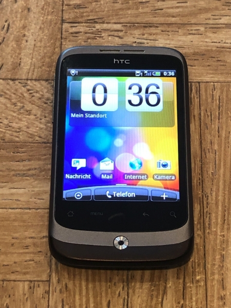 HTC Wildfire – Mokka (3 Netzwerk) Smartphone Handy PC49100 A3333 voll funktion