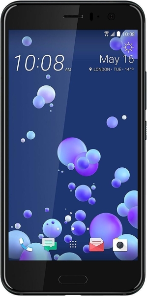 HTC U11 64GB Brillant Schwarz entsperrt Sim Free Android Handy Smartphone C1