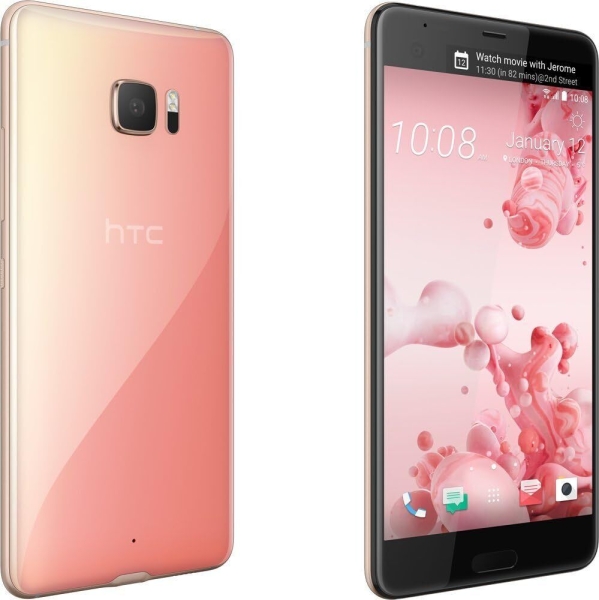 HTC U Ultra Smartphone 5,2 Zoll 64GB Android Cosmetics Pink „gebraucht“