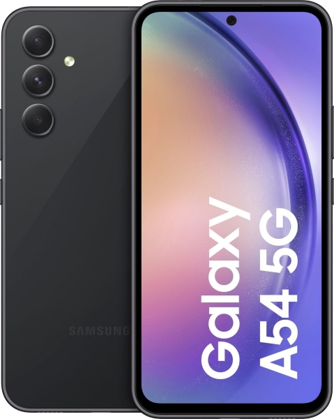 SAMSUNG Smartphone Galaxy A54 6,4Zoll AMOLED 5G 128GB 50MP graphite B-WARE