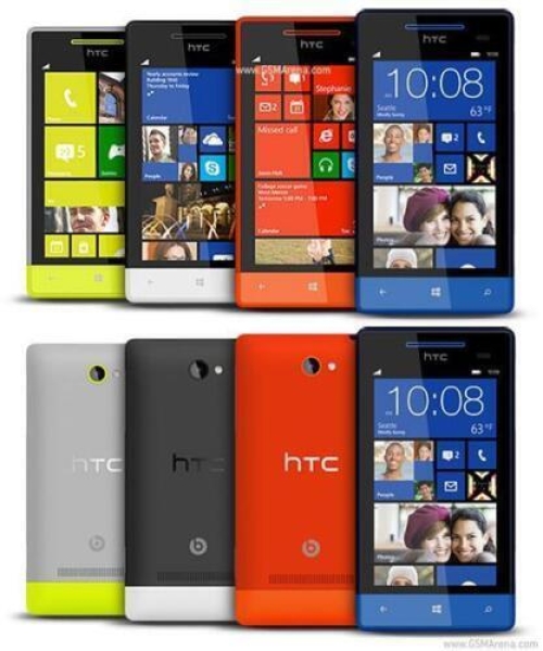 HTC 8S 4GB entsperrt Windows 8 3G Smartphone Klasse B – sehr guter Zustand