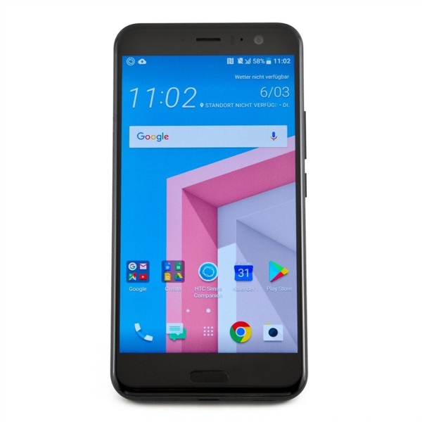 HTC U11 64GB silber Android Smartphone geprüfte Gebrauchtware