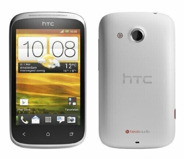 HTC Desire C 4GB silber entsperrt Smartphone A++ Top Zustand