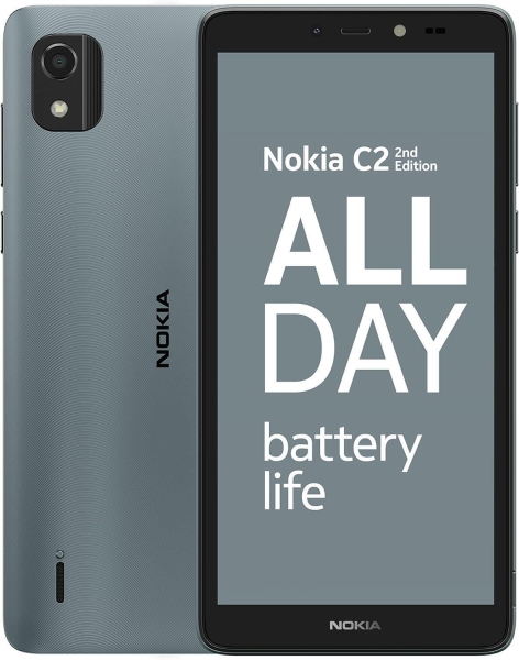 Nokia C2 2nd Edition 5.7″“ Smartphone Google Android 11 (GO Edition) – blau
