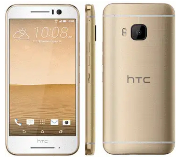 HTC  One S9  16GB  Gold on Gold Smartphone  4G LTE #T3992