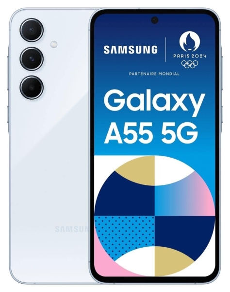 Samsung Galaxy A55 128 GB 5G Smartphone 16,8 cm (6.6 Zoll) 2,0 GHz Android 50