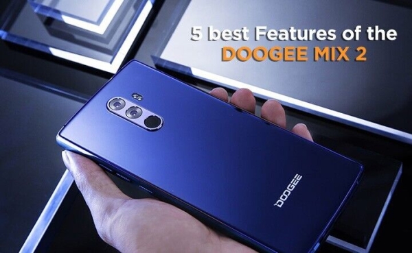 Doogee Mix 2 64GB 6GB Smartphone Android Dual Sim entsperrt Octa Core 5,99″ blau