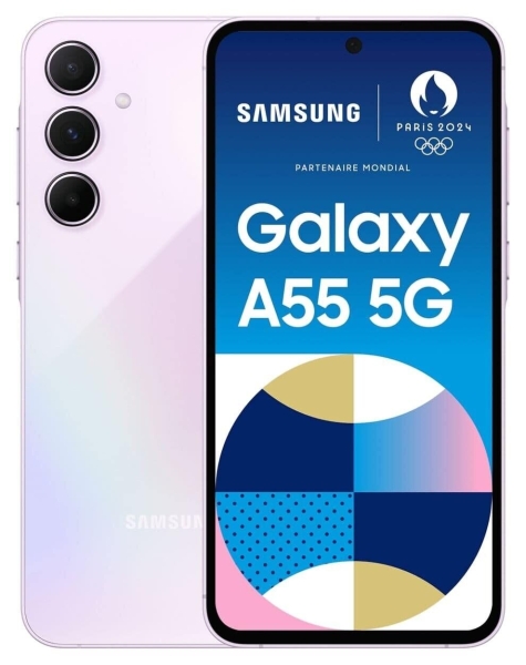 Samsung Galaxy A55 256 GB 5G Smartphone 16,8 cm (6.6 Zoll) 2,0 GHz Android 50