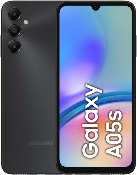 Samsung Galaxy A05s Smartphone 128GB 50 Megapixel 4 RAM 6,7 Zoll Black Schwarz