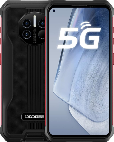 5G robustes Smartphone, Doogee V10 robustes Telefon, 8GB + 128 GB, 8500mAh 33W N5
