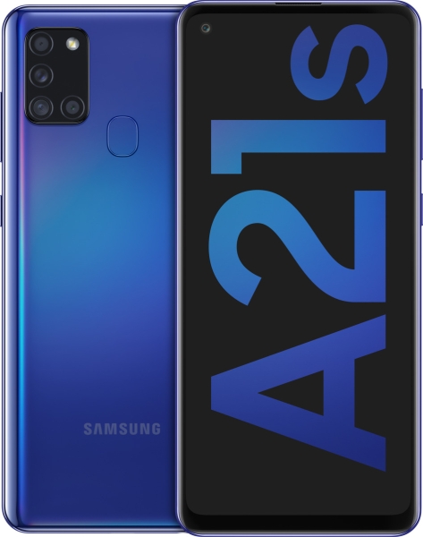 Samsung Galaxy A21s Smartphone 6,5 Zoll 32 GB blau „gut“