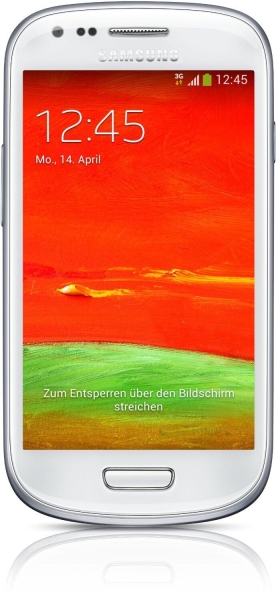 Samsung Galaxy S3 mini (GT-I8200) Smartphone 4 Zoll 8 GB weiß „sehr gut“