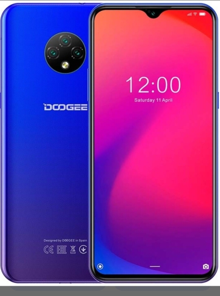 DOOGEE X95 Smartphone entsperrt, Dual Sim 2GB RAM 16GB Android blau