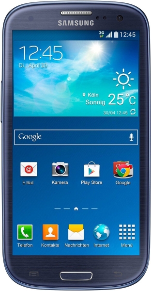 Samsung Galaxy S III Neo Smartphone metallic blue „sehr gut“