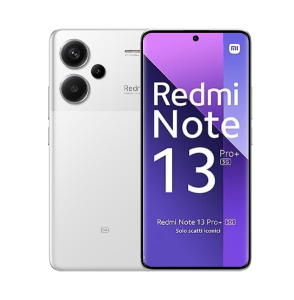 Handy Smartphone Xiaomi Redmi Note 13 pro + Plus 5g 8+256GB White