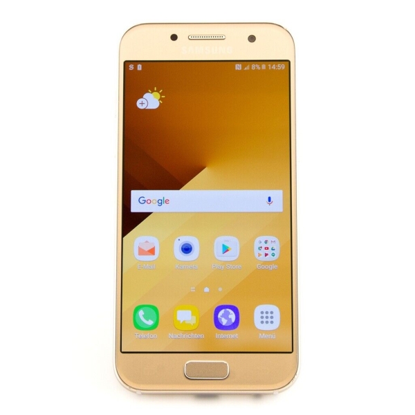 Samsung Galaxy A3 Android Smartphone A320FL Dual SIM 16GB Gold Sand I Gut