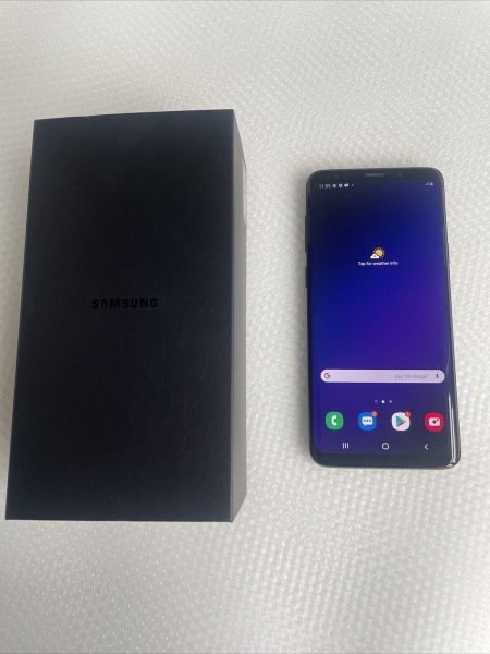 Samsung Galaxy S9 SCHWARZ 64GB ENTSPERRT VERPACKT SMARTPHONE