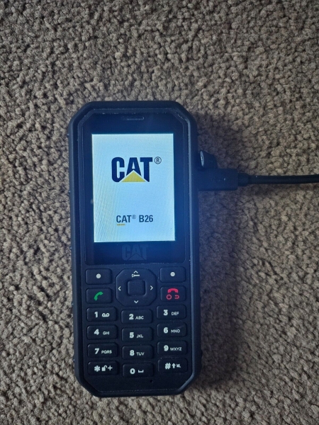 CAT B26 – 8 MB – Smartphone schwarz (entsperrt)