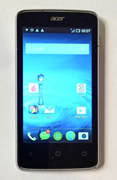 Acer Liquid Z4 Z160 4GB weiß entsperrt simfrei Smartphone Android