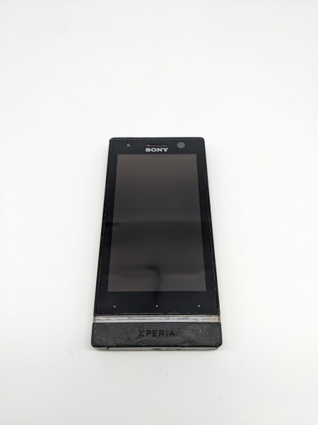 SONY Xperia U ST25i Schwarz Smartphone OHNE AKKU UNGETESTET