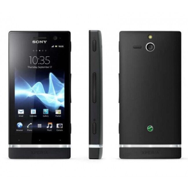 Sony  Xperia U ST25i — Schwarz (Ohne Simlock) Smartphone