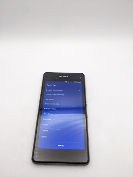 Sony Xperia Z1 Compact 16GB schwarz Smartphone