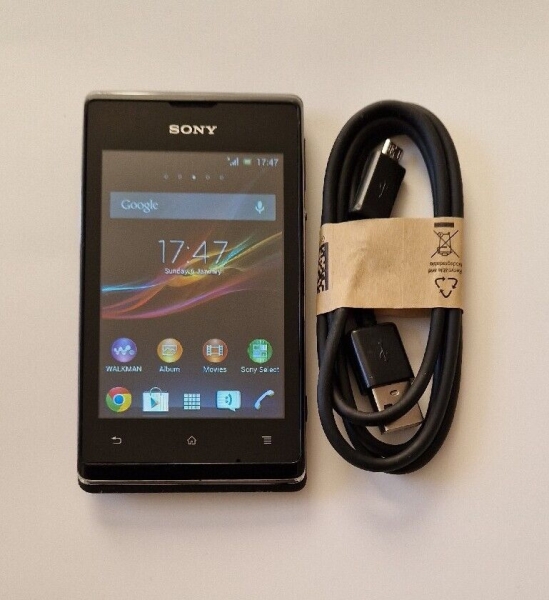 Sony Xperia E (C1505) entsperrt 4GB Retro Smartphone in sehr gutem Zustand