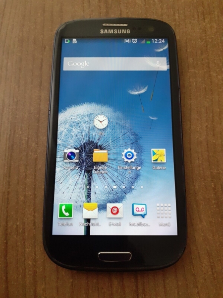 Samsung Galaxy S3 – Deep Black – (Ohne Simlock) – Smartphone