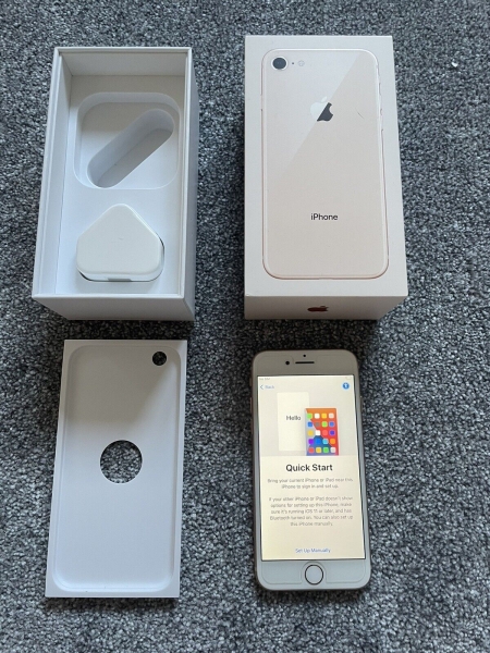 Apple iPhone 8 256GB entsperrt Smartphone *Roségold*