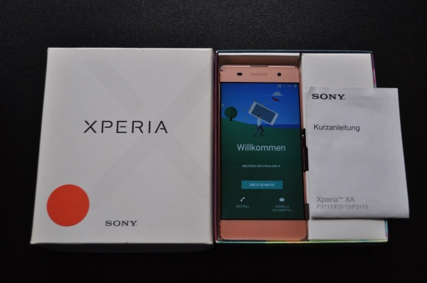 Sony Xperia XA F3111 Rose Gold Android Smartphone