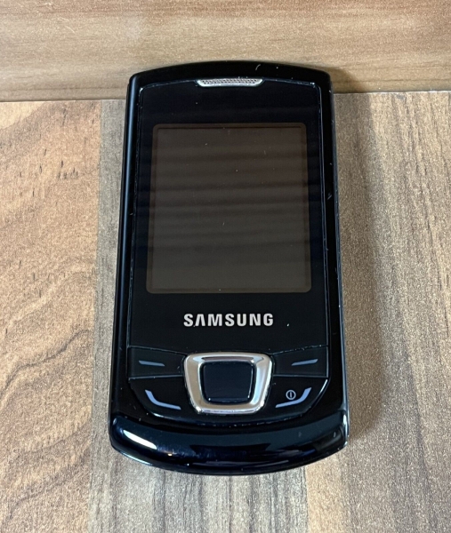 Samsung Monte Slide GT-E2550 Handy (entsperrt) funktioniert – stark schwarz